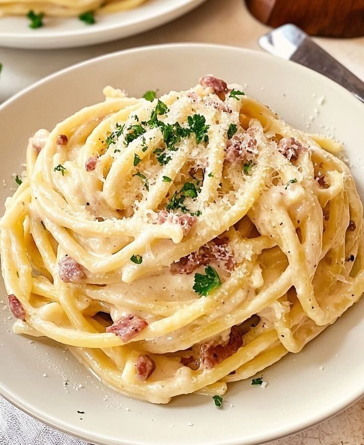 Spaghetti  a carbonara